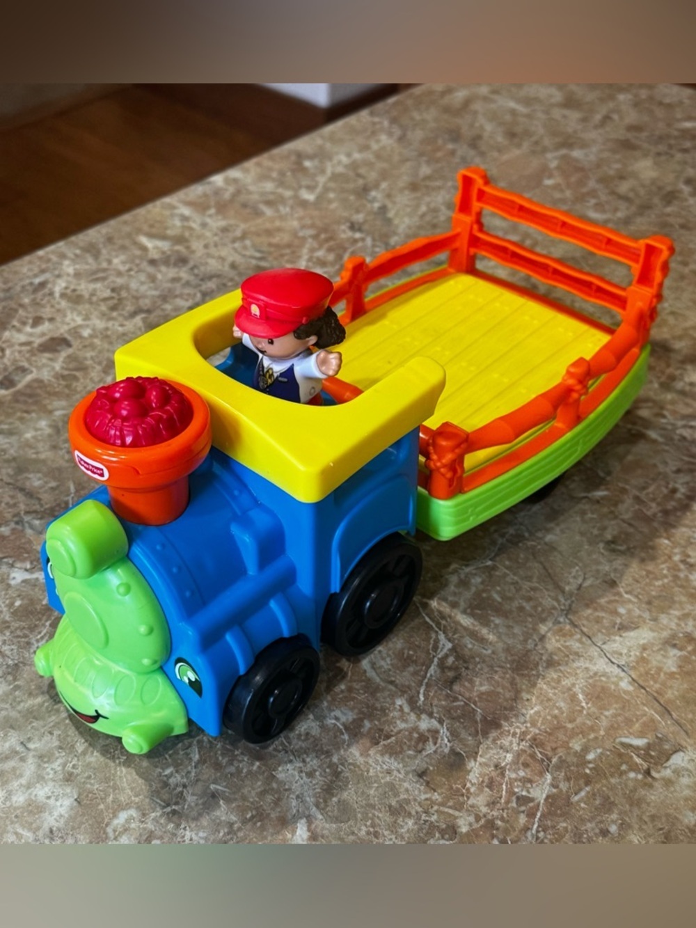 Fisher Price Little People Choo Choo Zoo Train Toddler Toy Includes Conductor
